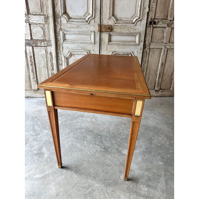 1960s Vintage Light Wood Desk, 1960s For Sale - Image 5 of 13