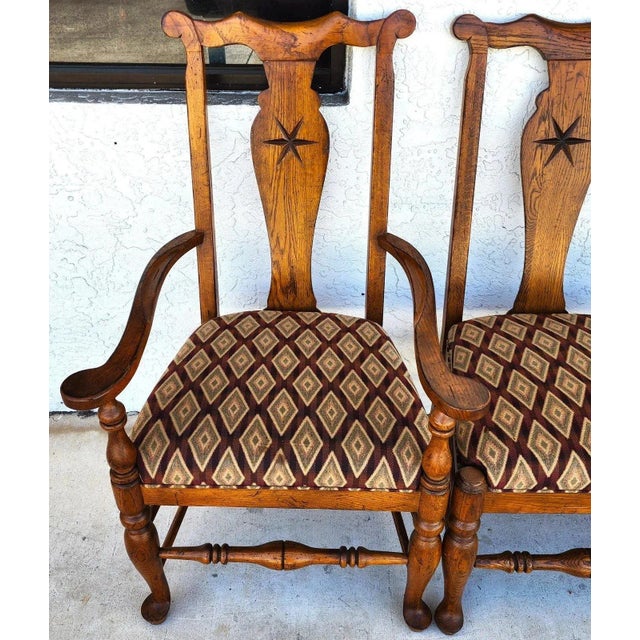 French Country Drexel Heritage Dining Chairs Set of 6 For Sale - Image 3 of 17
