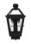 2020s Chapman & Myers by Visual Comfort Studio Hyannis Small Wall Lantern, Textured Black For Sale - Image 5 of 5
