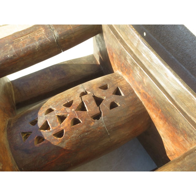 Antique Ashanti African Womens Stool For Sale - Image 10 of 11