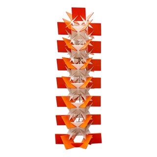 Mid-Century Modern Space Age German Acrylic Floor Lamp, 1960s For Sale