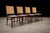 Brazilian Modern Set of Four Rosewood & Cane Dining Chairs by Celina, Brazil, 1960s - Lot 564B For Sale - Image 13 of 16