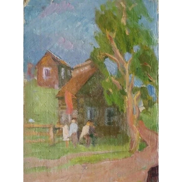 FREE SHIPPING worldwide. The painting will be rolled up and packed securely in a special protective tube. Note: The...