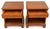 1980s 1980s Pair of Henredon Wood Nightstands With Open Shelves For Sale - Image 5 of 12