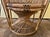 Wood Mommy & Me Pr Small Large Rattan Emmanuelle Fan Peacock Bohemian Wicker Chairs For Sale - Image 7 of 12