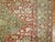 Rosy Red and Gray Antique Turkish Sivas Carpet For Sale - Image 4 of 6