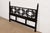 Mid-Century Modern John Widdicomb Mid-Century Hollywood Regency Chinoiserie Black Lacquered King Size Headboard, 1950s For Sale - Image 3 of 9