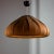 Hungarian pendant from the 1980s, made and produced by the IDEA Applied Arts Company. The lamp is made of veneer slices...