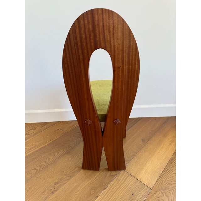 10 Giancarlo Valle Fin Dining Chairs For Sale - Image 4 of 7