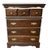 Vintage Two Town Wooden Dresser For Sale
