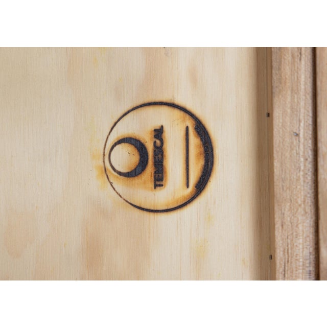 The Sculptural Half-Moon Lofa Reclaimed Tile Table For Sale - Image 9 of 9