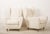 Set of Lounge Chairs with Wingback in Cream Bouclé by Melchiorre Bega For Sale - Image 5 of 18