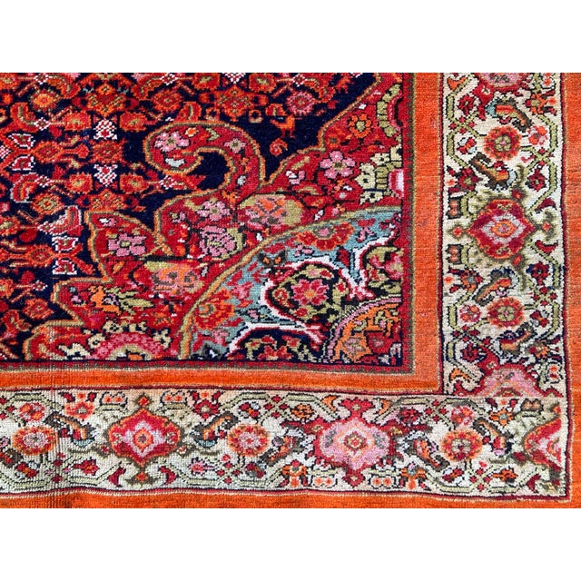 Textile Antique Malayer Rug in Wool, 1890s For Sale - Image 7 of 18