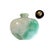 Gemstone Antique Chinese Mottled Green Jadeite Snuff Bottle, Circa 1900 For Sale - Image 7 of 7
