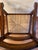 Brown Rustic Provence Ladderback Armchairs -a Pair For Sale - Image 8 of 10