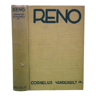 "Reno" 1929 Vanderbilt Jr., Cornelius For Sale