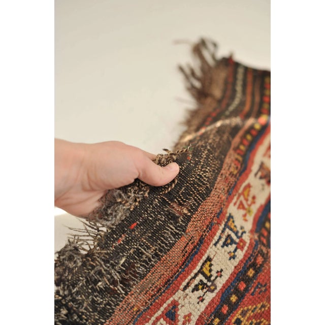 Antique Boteh Design Daisy Runner, 3.6 x 11 For Sale - Image 4 of 11