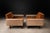 Pair of Brazilian Modern Armchairs by Móveis Cimo, Rosewood, Cognac Mohair & Camel Wool, 1960s For Sale - Image 11 of 13