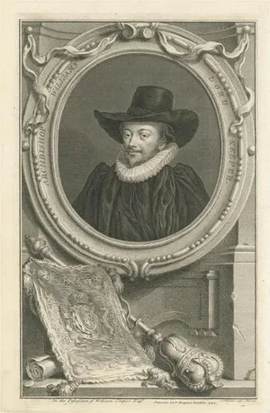 Jacobus Houbraken, Portrait of Archbishop Williams, Lord Keeper, Print