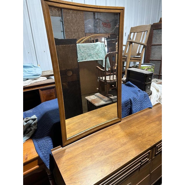 1960s Broyhill Sculptra Brooklyn Premiere Dresser W/Mirror (Not Shown) For Sale - Image 14 of 15