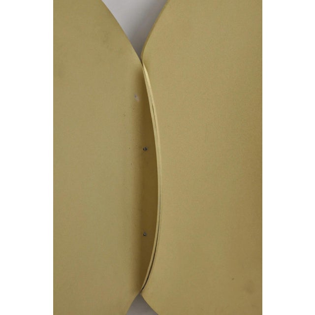 Vintage Biomorphic Torch Cut Steel Metal "Fortune Cookie" 2 Part Coffee Table For Sale - Image 16 of 18