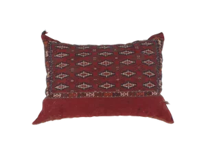 1990s Leon Banilivi Antique Soumak Fragment Pillow