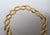 Vintage 1992 Signed Napier Goldtone Smooth & Textured Link Collar Necklace For Sale In Philadelphia - Image 6 of 10
