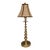 Vintage Mid-Century Modern Ralph Lauren Brushed Gold Stacked Ball Desk Lamp. For Sale
