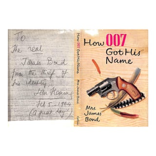 "How 007 Got His Name" 1966 Bond, Mrs. James For Sale