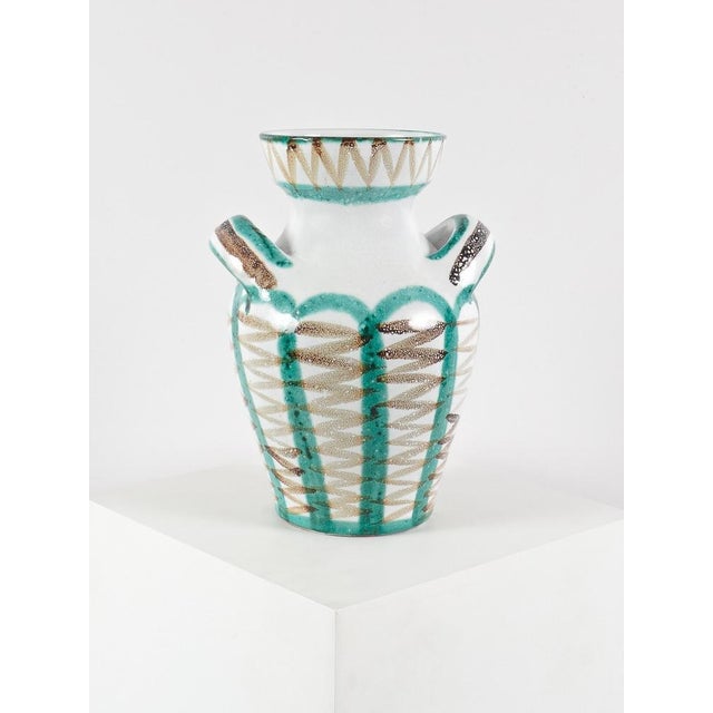 Vintage Ceramic Vase by Robert Picault, 1960s For Sale - Image 4 of 10
