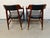 Mid-Century Pair of Tapered Leg Dining Chairs Attributed to Paoli For Sale - Image 9 of 10