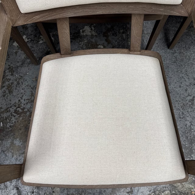Cream Brownstone Furniture Bancroft Dining Chairs, Set of Eight For Sale - Image 8 of 12