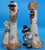 1990s Last Chance!Vintage Fitz and Floyd Pilgrims Progress Candlestick Holders - A Pair For Sale - Image 5 of 12