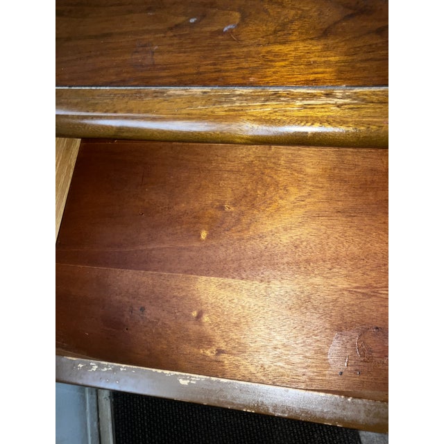 Mid Century Modern Diamond Front Nightstands For Sale - Image 11 of 18
