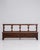 20th Century Italian Wooden Bench with Upholstered Seat For Sale - Image 4 of 13