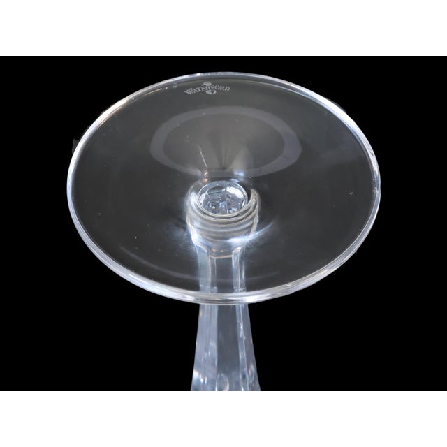 Late 20th Century Waterford 'Health' Champagne Flutes, a Pair For Sale - Image 4 of 4