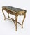 1960s Gold Leaf Console Table With Marble Top For Sale - Image 11 of 11