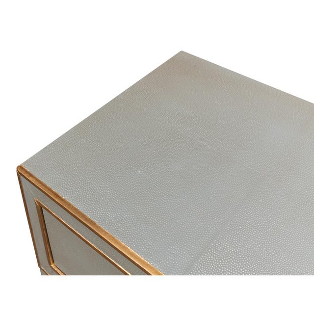 Pair of Art Deco Grey Nightstands For Sale - Image 12 of 12