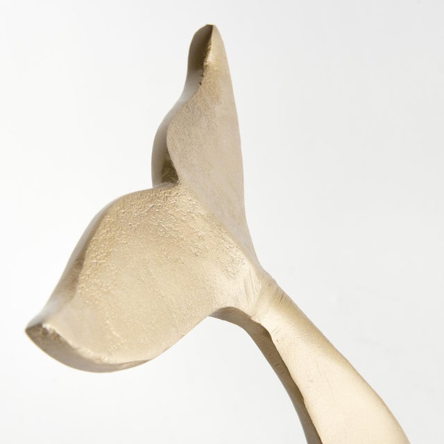 Kenneth Ludwig Chicago Whale Tail Sculpture For Sale - Image 4 of 6