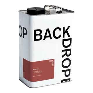 BACKDROP Standard Finish Interior Paint in Negroni (Red with a Hint of Orange) - 1 Gallon For Sale