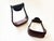Vintage Custom Forged Iron and Copper Western Horse Saddle Stirrups, Set of 2 For Sale - Image 9 of 9