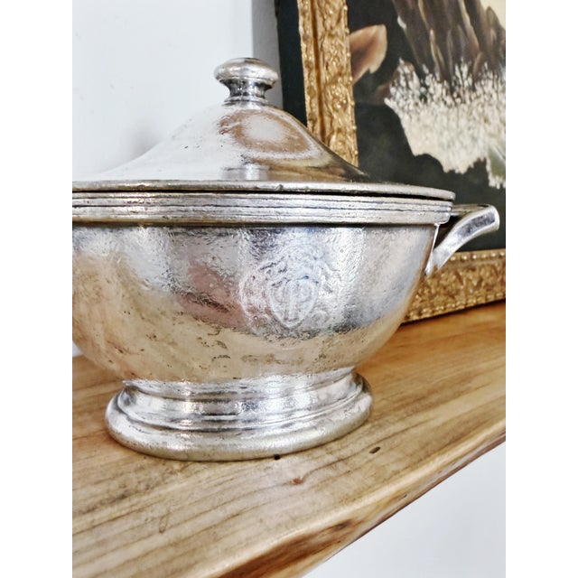 International Silver 1950s Silver Plated Sugar Bowl From the Plaza Hotel Nyc For Sale - Image 4 of 6