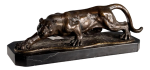 Lurking Tiger Bronze from Rembrandt Bugatti
