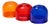 Translucent Dedalino Pen Holders by Emma Gismondi for Artemide, 1960s, Set of 3 For Sale