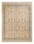 Mogul Collection Hand-Knotted Area Rug - Beige 8' 2" x 10' 3" For Sale