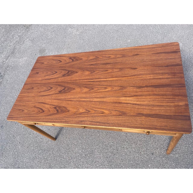 Oak Desk by Hans Wegner for Andreas Tuck, Denmark, 1953 For Sale - Image 4 of 11