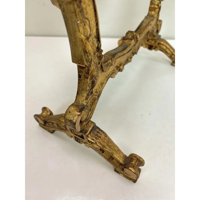 Wood Venetian Giltwood Mirror, Italy, 1930s For Sale - Image 7 of 12