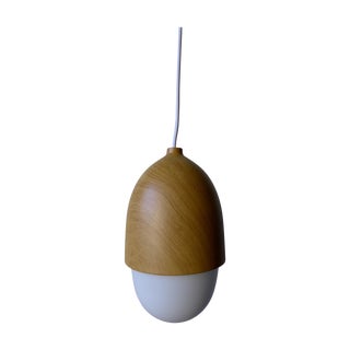 Mid Century Modern Styled Acorn Pendant Lamp For Sale