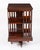 Antique English Mahogany Revolving Bookcase from Maple & Co., 1890 For Sale - Image 4 of 12