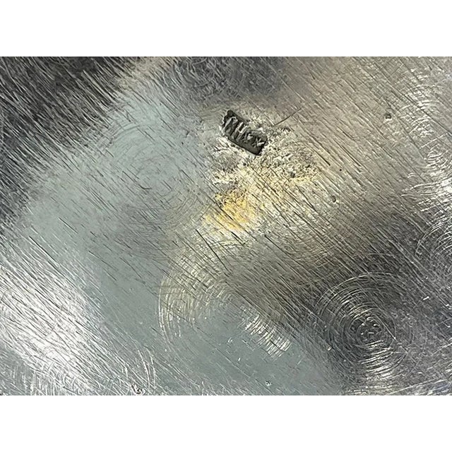 Small Dutch Silver Bonbon Basket by C. Hooikaas, 1923 For Sale - Image 10 of 11